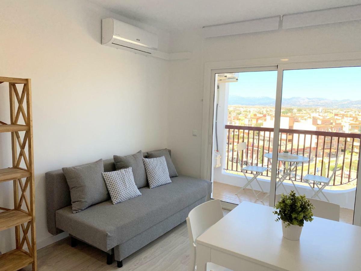 Apartamento 1ª Linea De Mar -Wifi- Aire Acondicionado Empuriabrava Eksteriør bilde