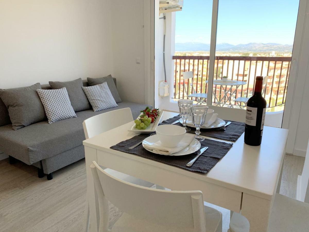 Apartamento 1ª Linea De Mar -Wifi- Aire Acondicionado Empuriabrava Eksteriør bilde